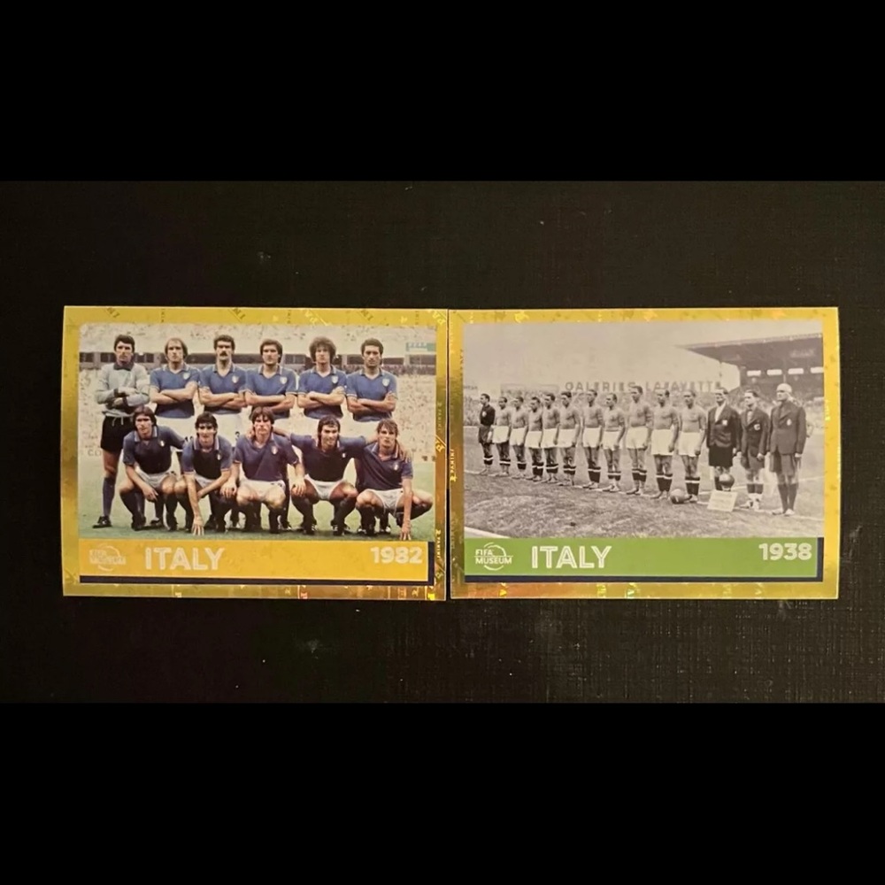 Panini World Cup Qatar 2022 Stickers ITALY COMBO FWC 20 FWC 25 Foil US/CAN Ed